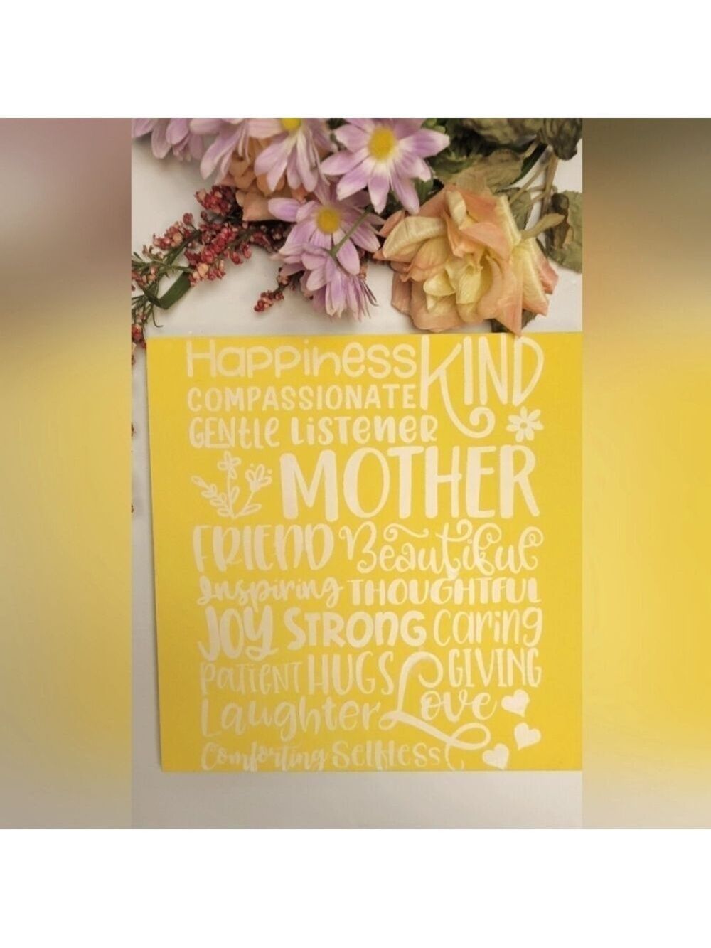 Table Art Decor Sign Mother's Day Gift